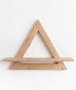 Hanah Home R-Raf358 Estantería de madera natural